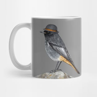 Black redstart Mug